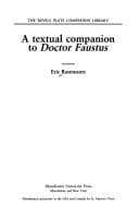 Tapa de A textual companion to Doctor Faustus