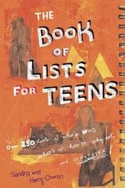 Tapa de The book of lists for teens