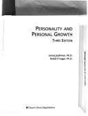 Tapa de Personality and personal growth