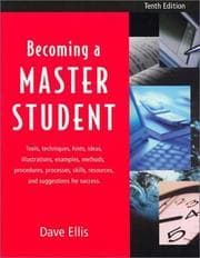 Tapa de Becoming a master student