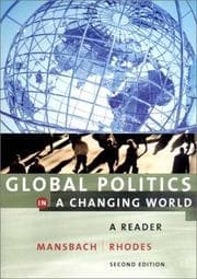 Tapa de Global politics in a changing world