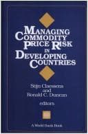 Tapa de Managing commodity price risk in developing countries
