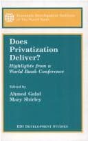 Tapa de Does privatization deliver?