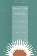 Tapa de Sociological beginnings