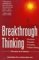 Tapa de Breakthrough thinking