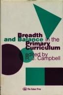 Tapa de Breadth and balance in the primary curriculum