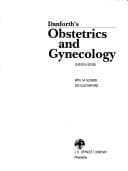 Tapa de Danforth's Obstetrics and Gynecology