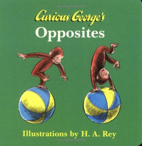Tapa de Curious George's Opposites