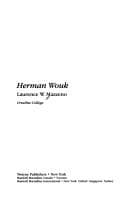 Tapa de Herman Wouk
