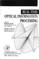 Tapa de Real-time optical information processing