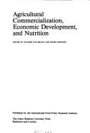 Tapa de Agricultural commercialization, economic development, and nutrition