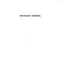 Tapa de Oncology nursing