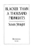 Tapa de Blacker than a thousand midnights
