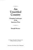 Tapa de An unsettled country