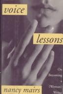 Tapa de Voice Lessons