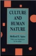Tapa de Culture and human nature