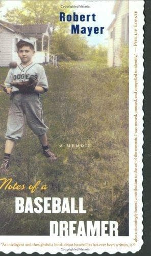 Tapa de Notes of a Baseball Dreamer