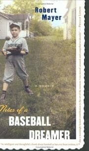 Tapa de Notes of a Baseball Dreamer