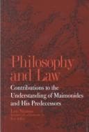 Tapa de Philosophie und Gesetz