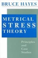 Tapa de Metrical stress theory