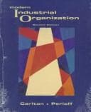 Tapa de Modern industrial organization