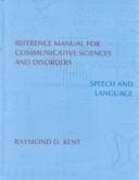 Tapa de Reference manual for communicative sciences and disorders