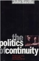 Tapa de The politics of continuity