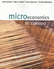 Tapa de Microeconomics in context