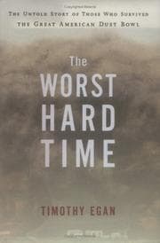 Tapa de The worst hard time