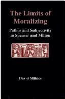 Tapa de The limits of moralizing
