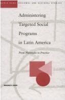 Tapa de Administering Targeted Social Programs in Latin America