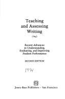 Tapa de Teaching and assessing writing