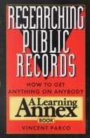 Tapa de Researching public records