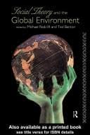 Tapa de Social theory and the global environment