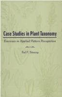 Tapa de Case studies in plant taxonomy