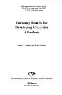 Tapa de Currency boards for developing countries