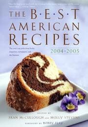 Tapa de The best American recipes 2004-2005