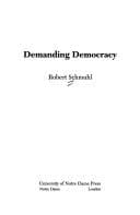 Tapa de Demanding Democracy