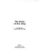 Tapa de The prints of R.B. Kitaj
