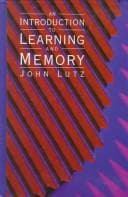Tapa de Introduction to learning & memory