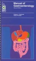 Tapa de Manual of gastroenterology