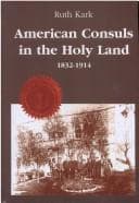 Tapa de American consuls in the Holy Land, 1832-1914