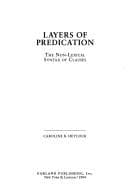 Tapa de Layers of predication