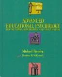 Tapa de Advances in educational psychology