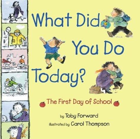 Tapa de What did you do today?