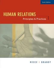 Tapa de Human relations