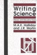 Tapa de Writing science