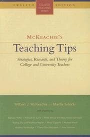 Tapa de McKeachie's teaching tips
