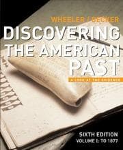 Tapa de Discovering the American past