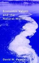 Tapa de Economic values and the natural world